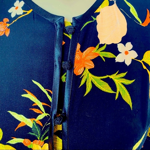 Japanese style print Floral Dress - Picture 8 of 16